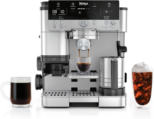 Cafetera de Espresso y Cold Brew Ninja ES601 Luxe Café Premier Series