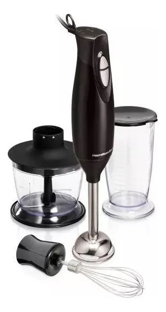Batidora De Inmersión Hamilton Beach 59768g 2 Velocidades Negro