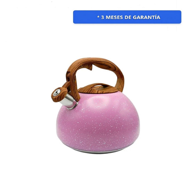 Tetera Perla CW-K015 Rosa Granito 4.5 LTS Acero Inox