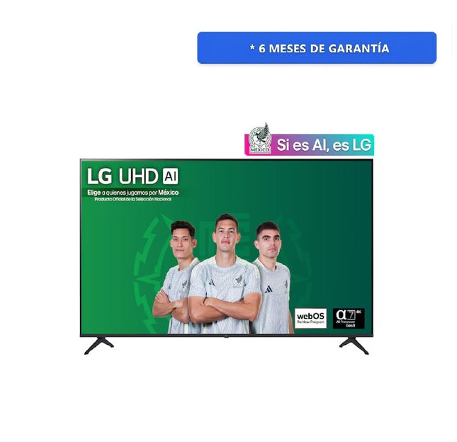 Pantalla LG 75UA7505PSA 75'' LG UHD AI 4K SMART TV 2025