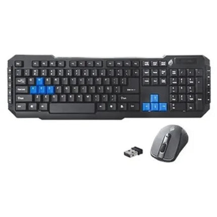 Kit Mouse Y Teclado Mitzu 18-8373 Inalámbrico Pc