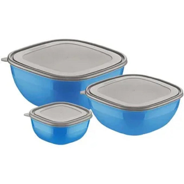 Recipientes Toppers Tramontina 25099168 Mixcolor 3pzas