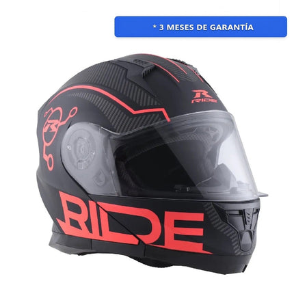 Casco Motociclista Abatible Tour Hr Ride Line St N Unisex