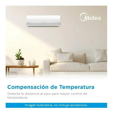 Minisplit Midea MAS12C2ECS Inverter Solo frío 12,000 BTU's 220V