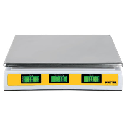 Báscula electrónica Pretul Truper BASE-40P multifunciones 40 kg