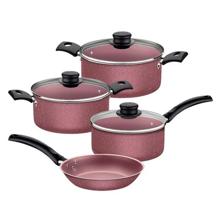 Batería de cocina Tramontina 20298476 de aluminio antiadherente 7 piezas