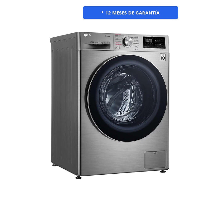 Lavasecadora LG Digital WD12WVC4S6SYP 12kg / 7kg Acero Inoxidable