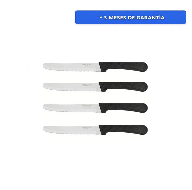 Juego de Cuchillos Tramontina 22923005 Frutas 5″ Plenus 4 Piezas