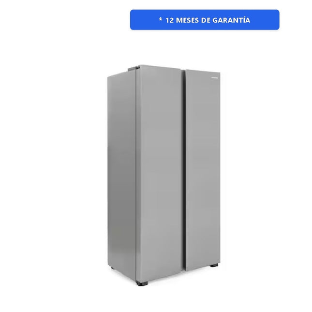 Refrigerador Hisense RS15N6GCX Side by Side 15 pies Silver