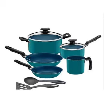 Paquete 2 Baterias Tramontina 27899363 / 27899364 9 piezas Coral + Verde