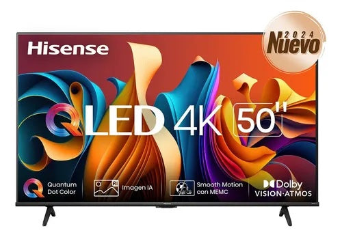 Pantalla Hisense 50QD6NV 50" QLED 4K / UHD VIDAA