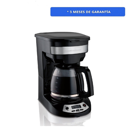 Cafetera Programable 12 Tazas Hamilton Beach 46299J  3 opciones de preparación