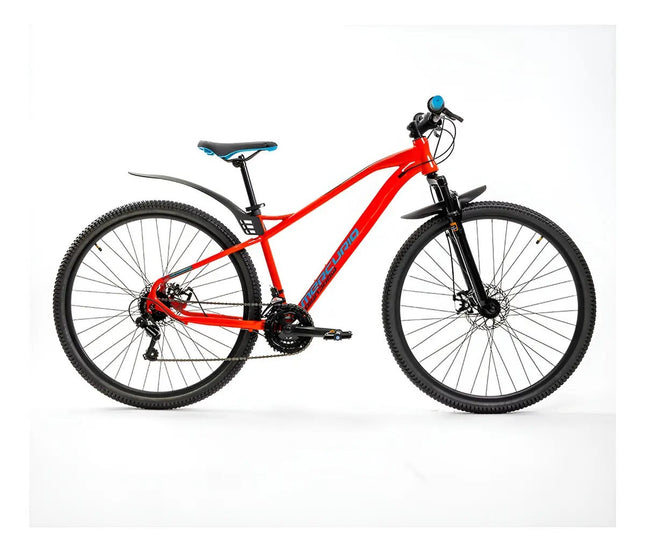 Bicicleta De Montaña Mercurio Kaizer R29'' 21v Sup Delantera Naranja
