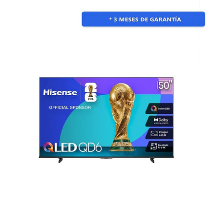 Pantalla Hisense 50QD6QV 50"TV QLED