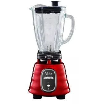 Licuadora Oster BLSTBESTR 1.5 L Roja con vaso de vidrio 700w