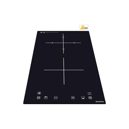 Parrilla de inducción DUE-V Empotrable 2 zonas de cocción 30 cm 110-127 V~