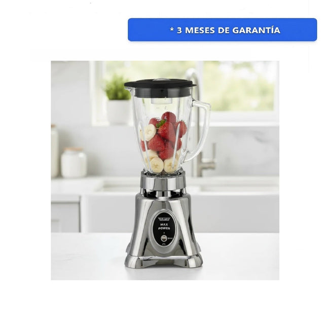 Licuadora Turmix MAX PWR CROM de 1000 WATTS de 1.5 LT