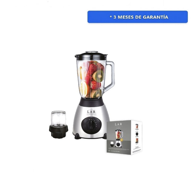 Licuadora LAR LARLB-0003 1.5L 300w de vidrio