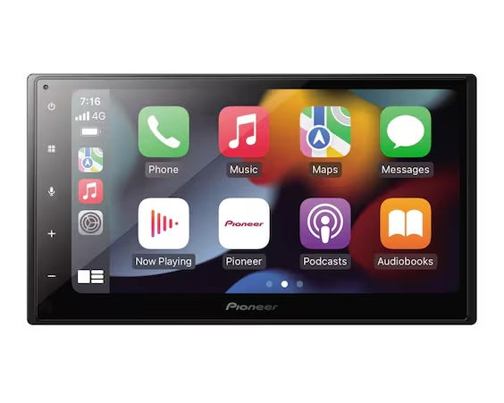 Autoestéreo Pioneer Multimedia sin CD DMH-A5450BT de 6.8" Bluetooth Negro