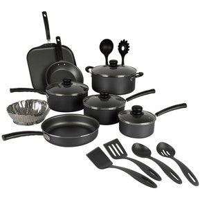Batería de Cocina Primaware Color negro 18 piezas
