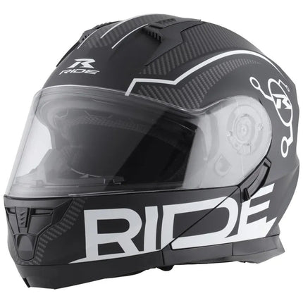 Casco Motociclista Abatible Tour Hr Ride Line St N Unisex
