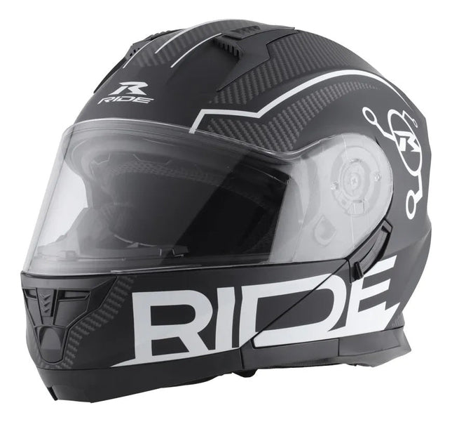 Casco Motociclista Abatible Tour Hr Ride Line St N Unisex
