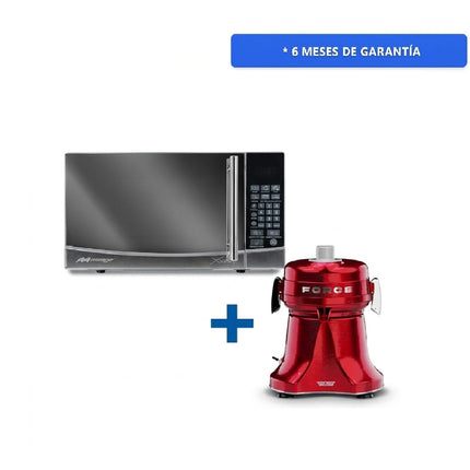Horno Microondas Mirage Microwave MWD020E 0.7 Espejo + Extractor de Jugos Turmix FORCE CHERRY