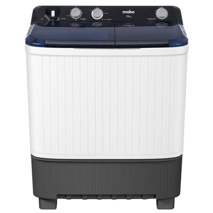 Lavadora Mabe LMDX3123HBAB 13KG Doble Tina Blanca