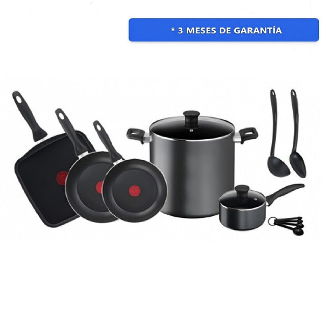Bateria T-FAL B4696384BF25 de 13 pzs Expert Chef Pozolera