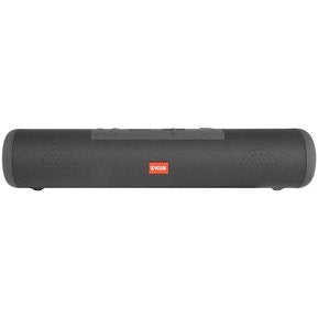 Bocina Mitzu KSW-2001BK recargable Bluetooth® con tecnología Link  Negro