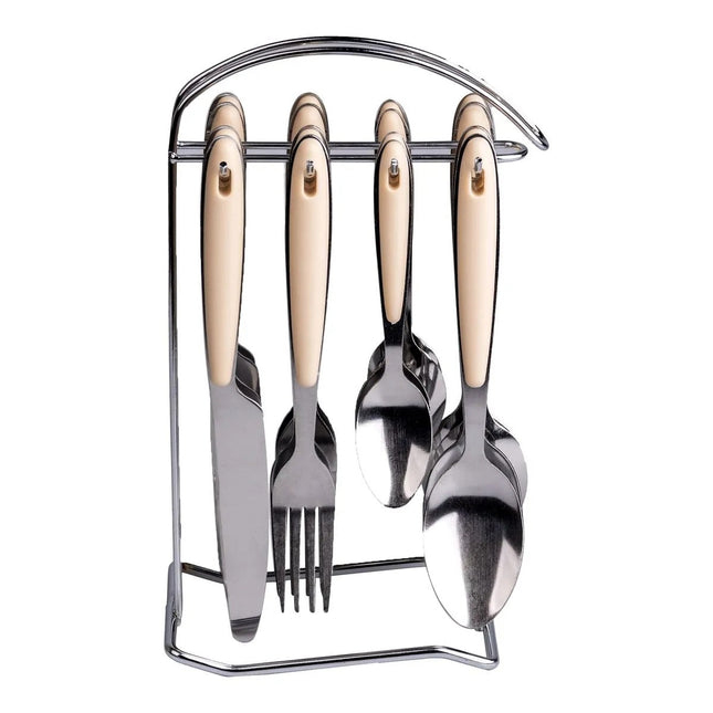 Juego de Cubiertos EKCO TRENDS CUB17 de 17 PZS Beige