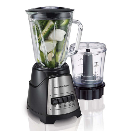 Licuadora Power Elite Hamilton Beach 58149J/G con Picador 2 en 1, 12 Funciones 1.25 Litros