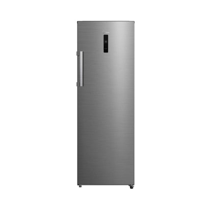 Congelador Midea MDRU333FEM46D Vertical Inverter Quattro Bru Steel 9 Pies Cúbicos
