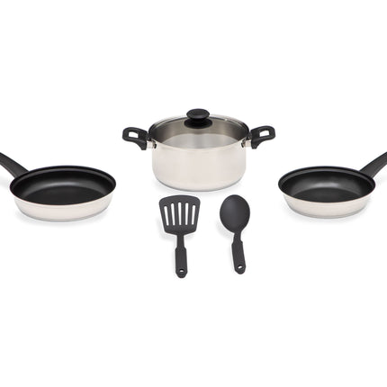 Batería de Cocina Tramontina 32208950 de 6 Piezas de Acero Inoxidable