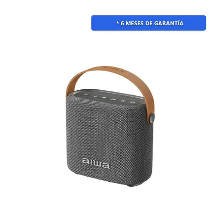 Mini Bocina AIWA AWS70BTG Portátil Bluetooth Gris