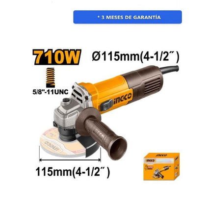Esmeriladora INGCO Angular UAG7118