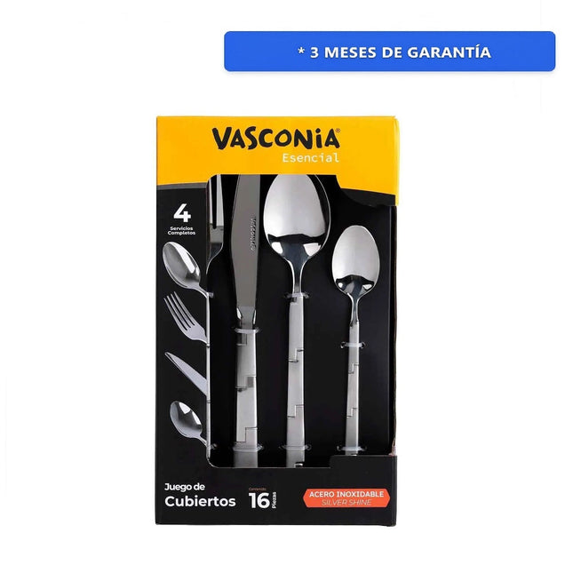 Juego de Cubiertos Vasconia PUZZLE CUB16 de 16 PZS