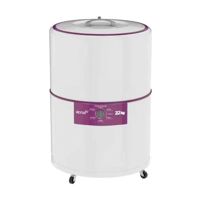 Lavadora Acros ALF-2253EB 22 Kg Acero Porcelanizado Blanco