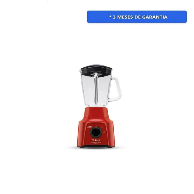 Licuadora T-fal LN2785X0  OPTIMIX  2 vel vaso de vidrio  550W  2L rojo