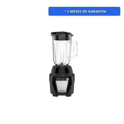 Licuadora Black+Decker BL0876-3BDLA Ice Crush 700W con 2 Jarras + 8 Velocidades Negro