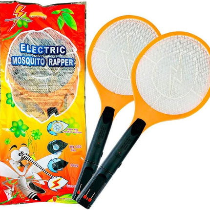 Raqueta Electrica Mata Insectos Moscas Mosquitos Recargable