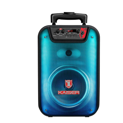 Bafle Portátil Kaiser KSW-3508 8 Pulgadas Luz Flama 20 W