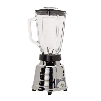 Licuadora Oster 450-10 cromada vaso de vidrio