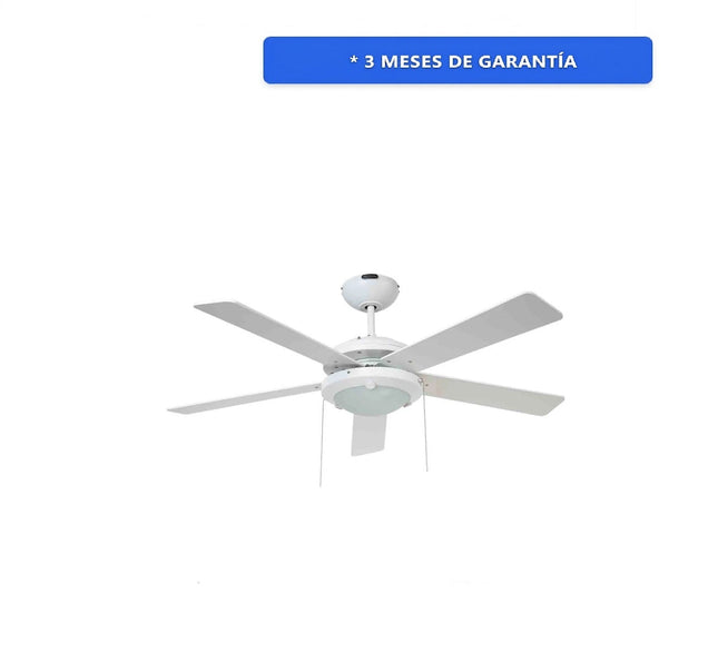 Ventilador de Techo Masterfan VDESCLBL52 Esparta 52" Maple