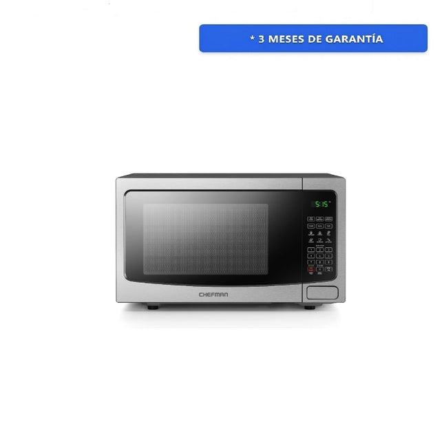 HORNO MICROONDAS CHEFMAN RJ55-SS-11-MX 1.1 PIES ACERO INOX