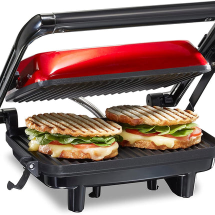 Sandwichera Hamilton Beach 25462Z Prensa para Panini  Cualquier Espesor de Sándwich