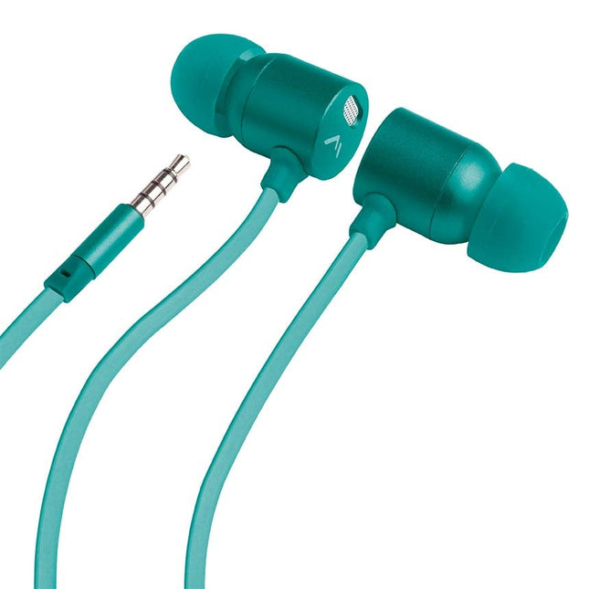Audifonos Mitzu MH 0068GR con estuche Verde
