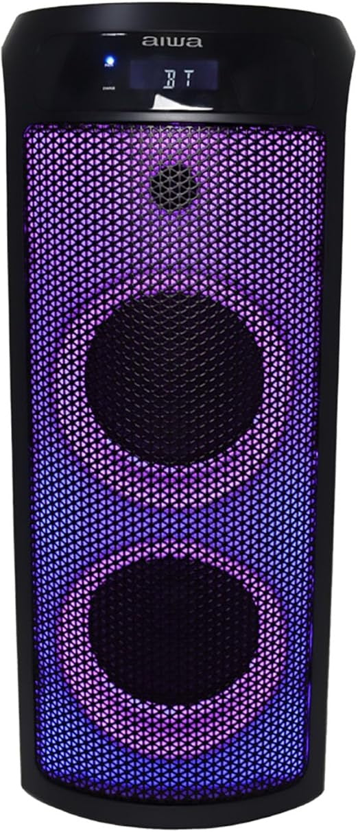 Bocina Aiwa AWPOK7D Bocina Bluetooth 300W, Negro