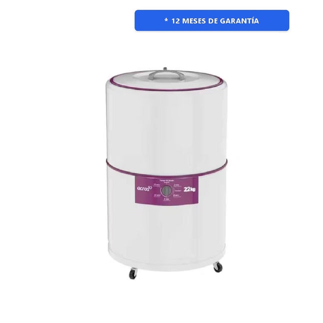 Lavadora Acros ALF-2253EB 22 Kg Acero Porcelanizado Blanco