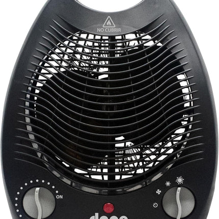 Calefactor Ventilador Dace CAEMRM04N Negro